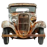 سيارات قديمة تالفة فى الهند